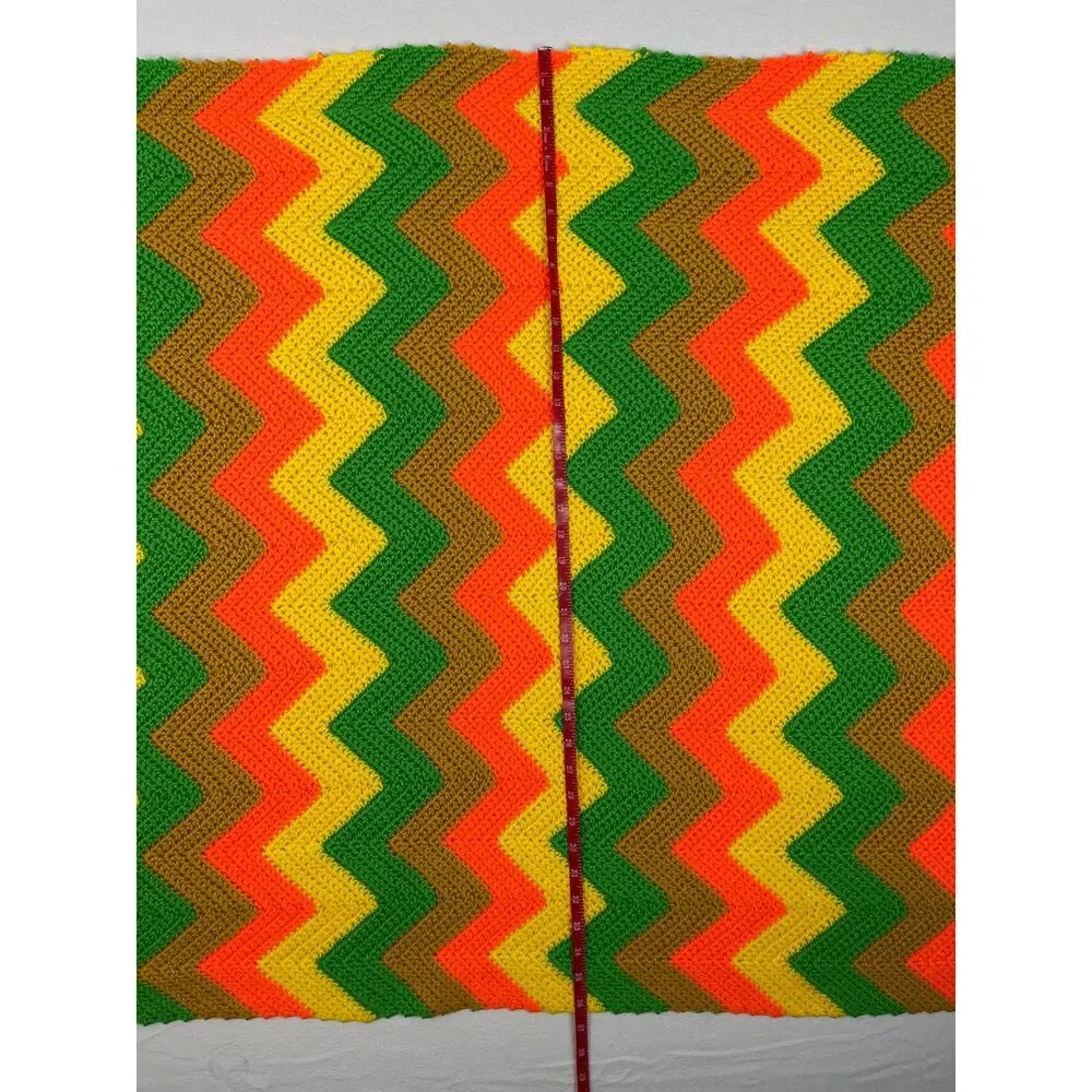 Handmade crochet ripple